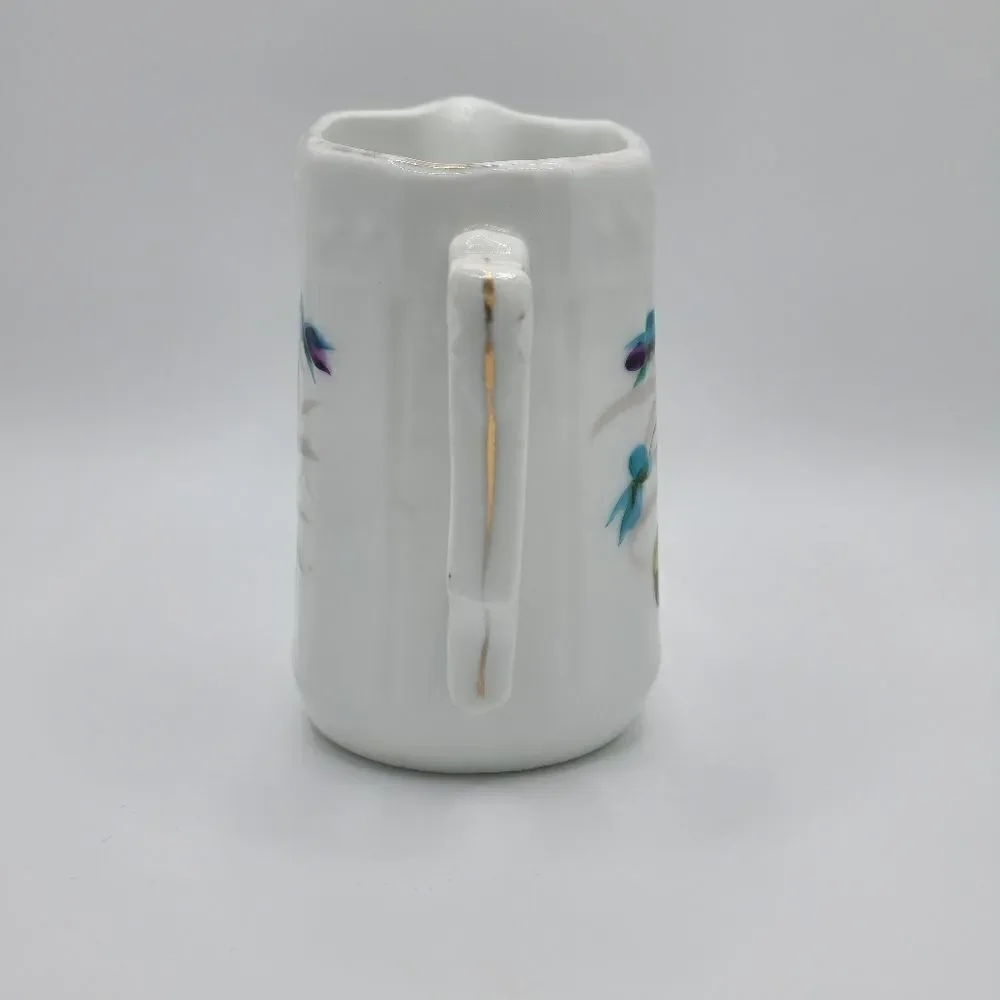 Vintage hand painted mini syrup/creamer dispenser